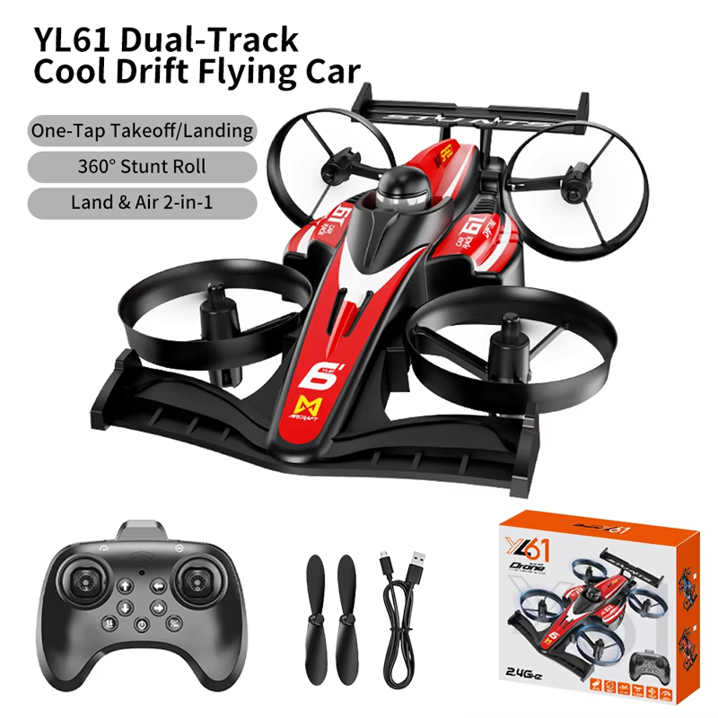Kids Education Help - 2026 Upgrade YL61 Dual-Use RC Flying