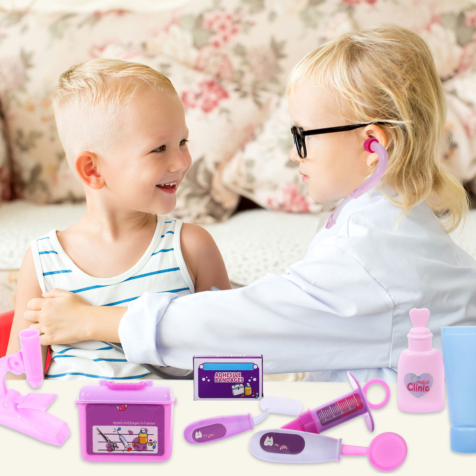 14Pcs Doctor Kit Set Nurse Pre - огляд і ціна Kids Education Help