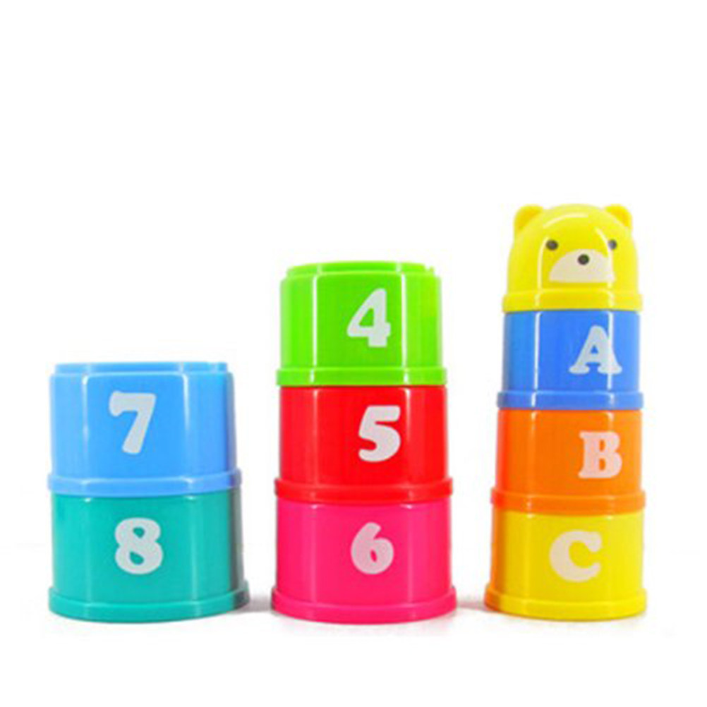 Set of Bright Colorful 8 Stack - огляд і ціна Kids Education Help