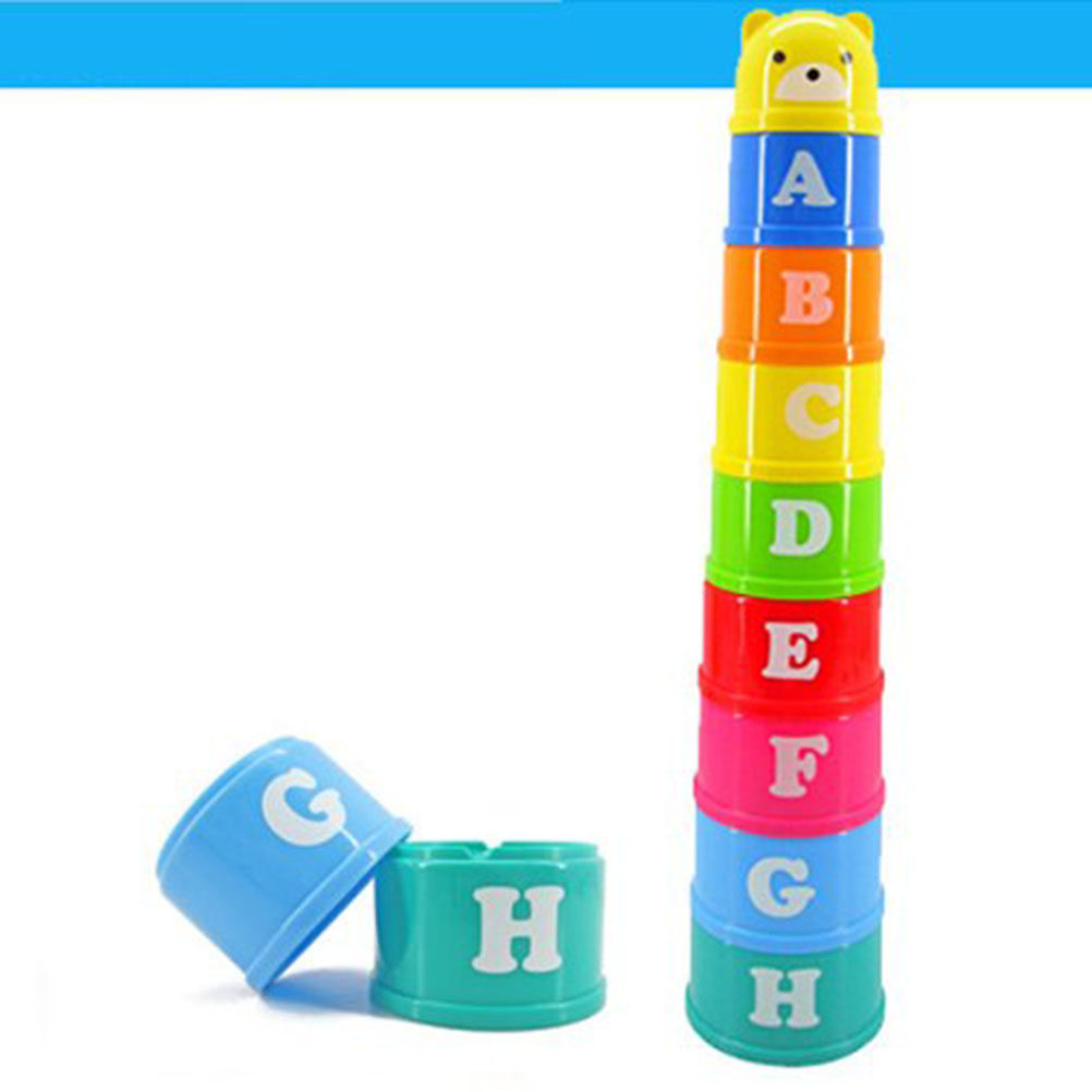 Set of Bright Colorful 8 Stack - огляд і ціна Kids Education Help
