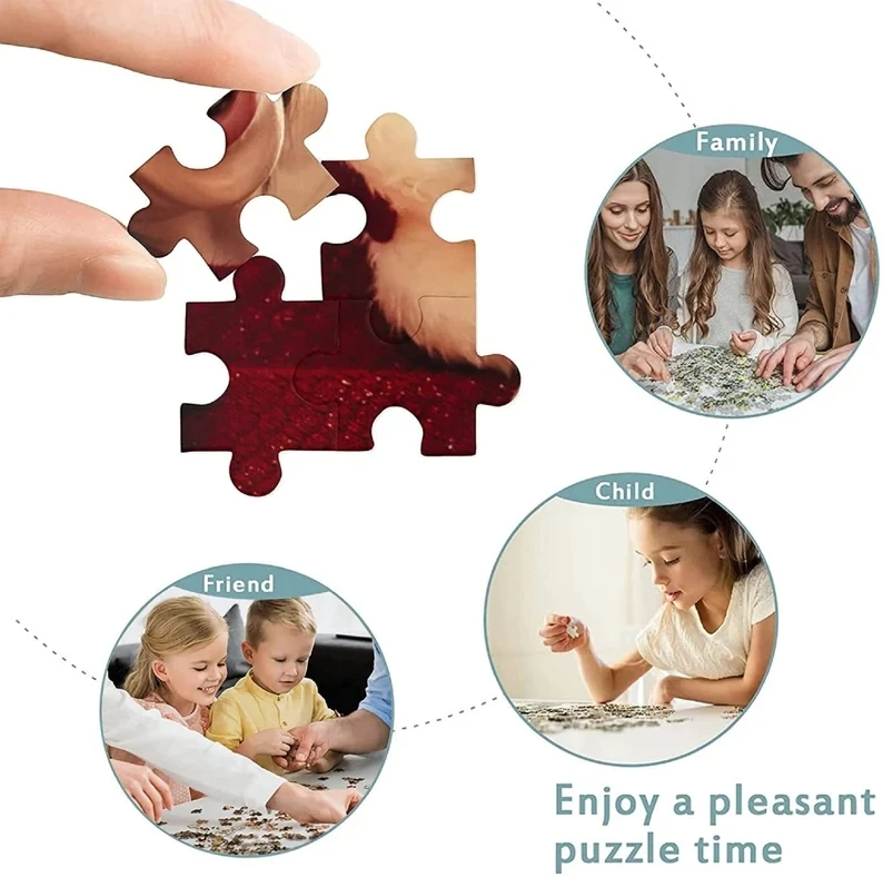 500 Pieces Jigsaw Puzzle Heave - огляд і ціна Kids Heaven Education