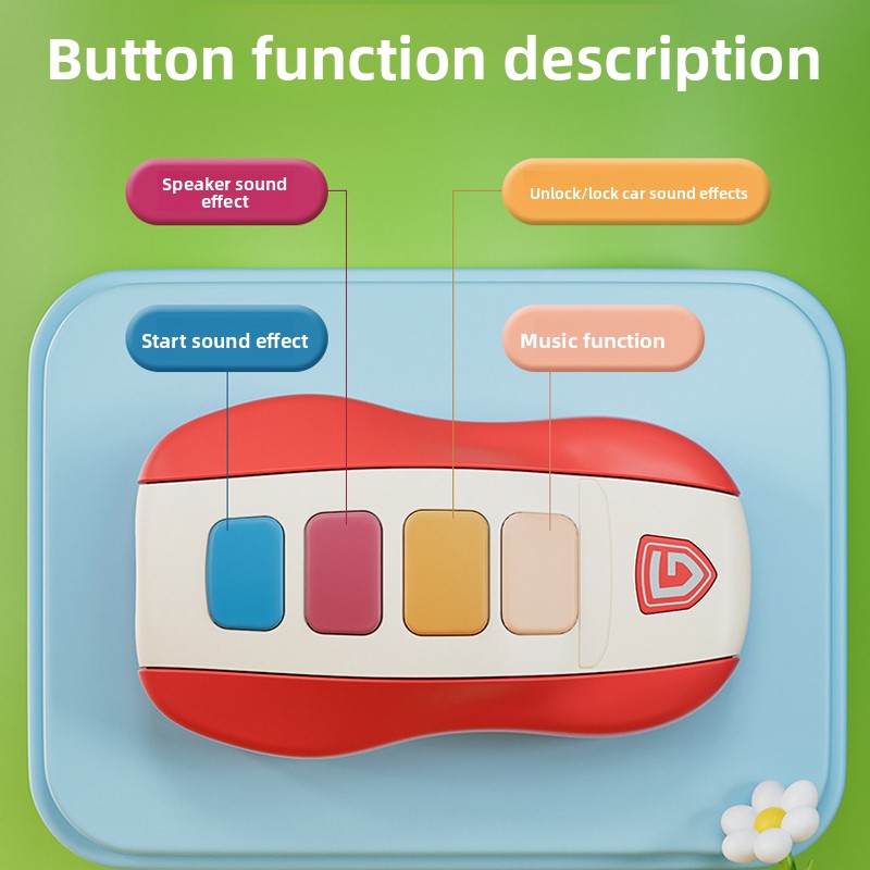 Baby Toys Musical Car Key Voca - огляд і ціна Kids Home Education