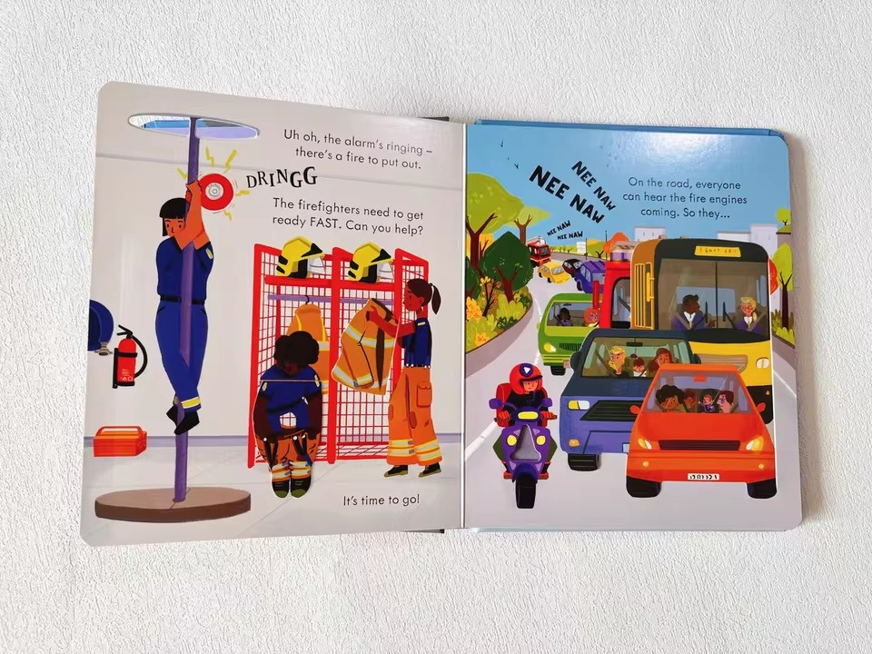 Usborne Peep Inside How A Fire - огляд і ціна Kid Education