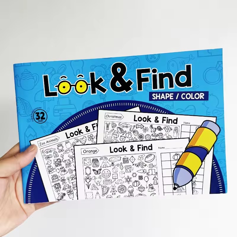Look And Find Coloring Book fo - огляд і ціна Kid Education