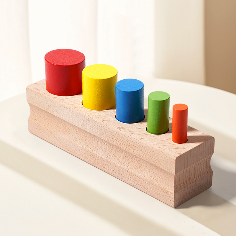 Montessori Wooden Colorful Kno - огляд і ціна Kids Education Help