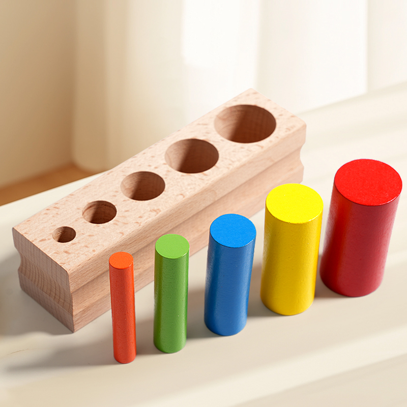 Montessori Wooden Colorful Kno - огляд і ціна Kids Education Help