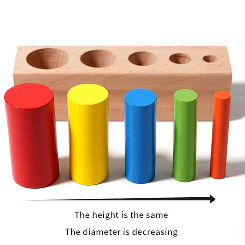 Montessori Wooden Colorful Kno - огляд і ціна Kids Education Help