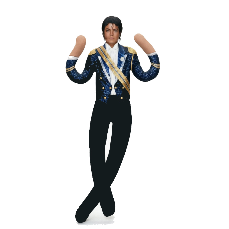 28CM Anime Michael Jackson Cos - огляд і ціна Kids Educational Songs