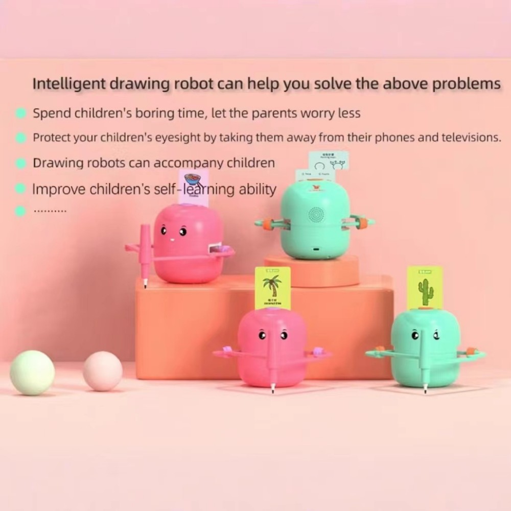 Drawing Robot for Kids Interac - огляд і ціна Kid Education