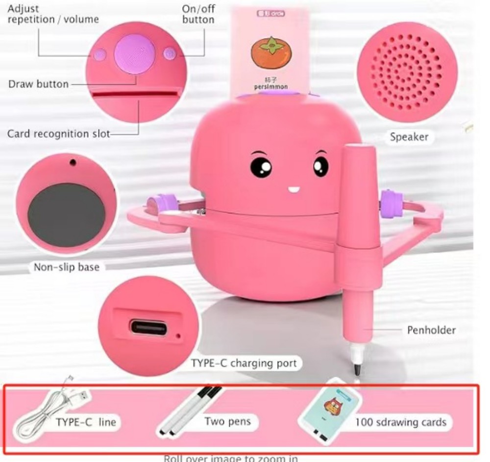Drawing Robot for Kids Interac - огляд і ціна Kid Education