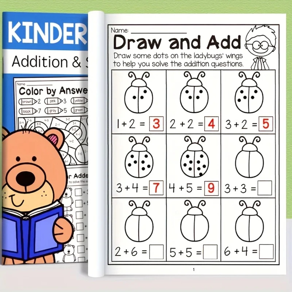 Addition Subtraction Worksheet - огляд і ціна Kids Education Worksheet