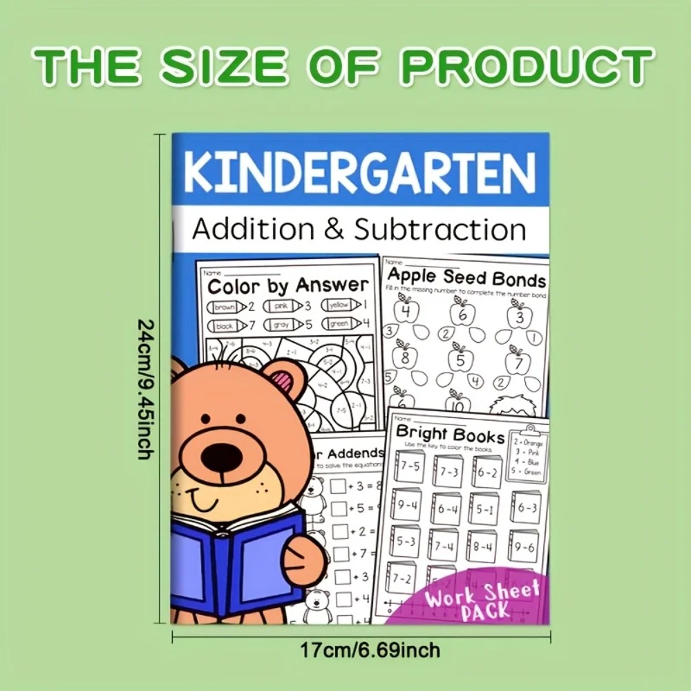 Addition Subtraction Worksheet - огляд і ціна Kids Education Worksheet