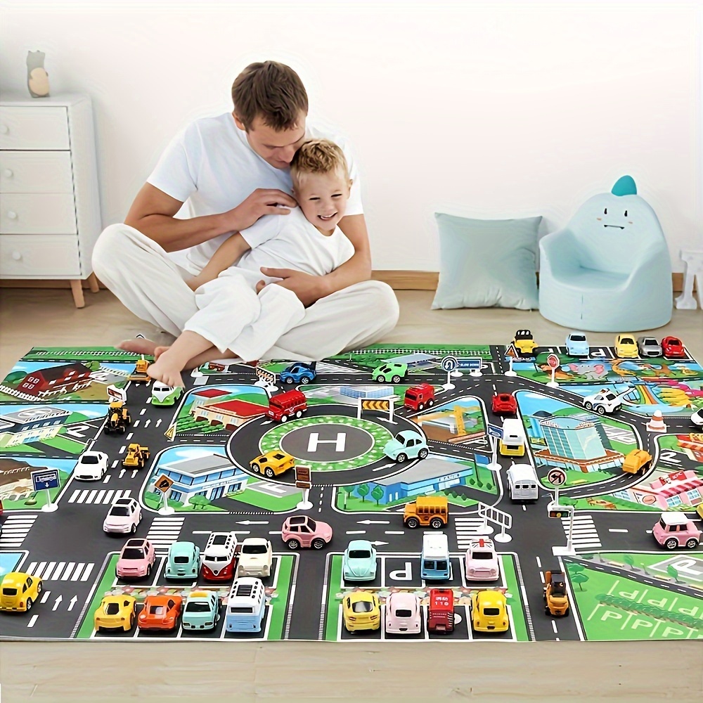 1pc, City Traffic Play Mat, La - огляд і ціна Game Educational For Kids Free