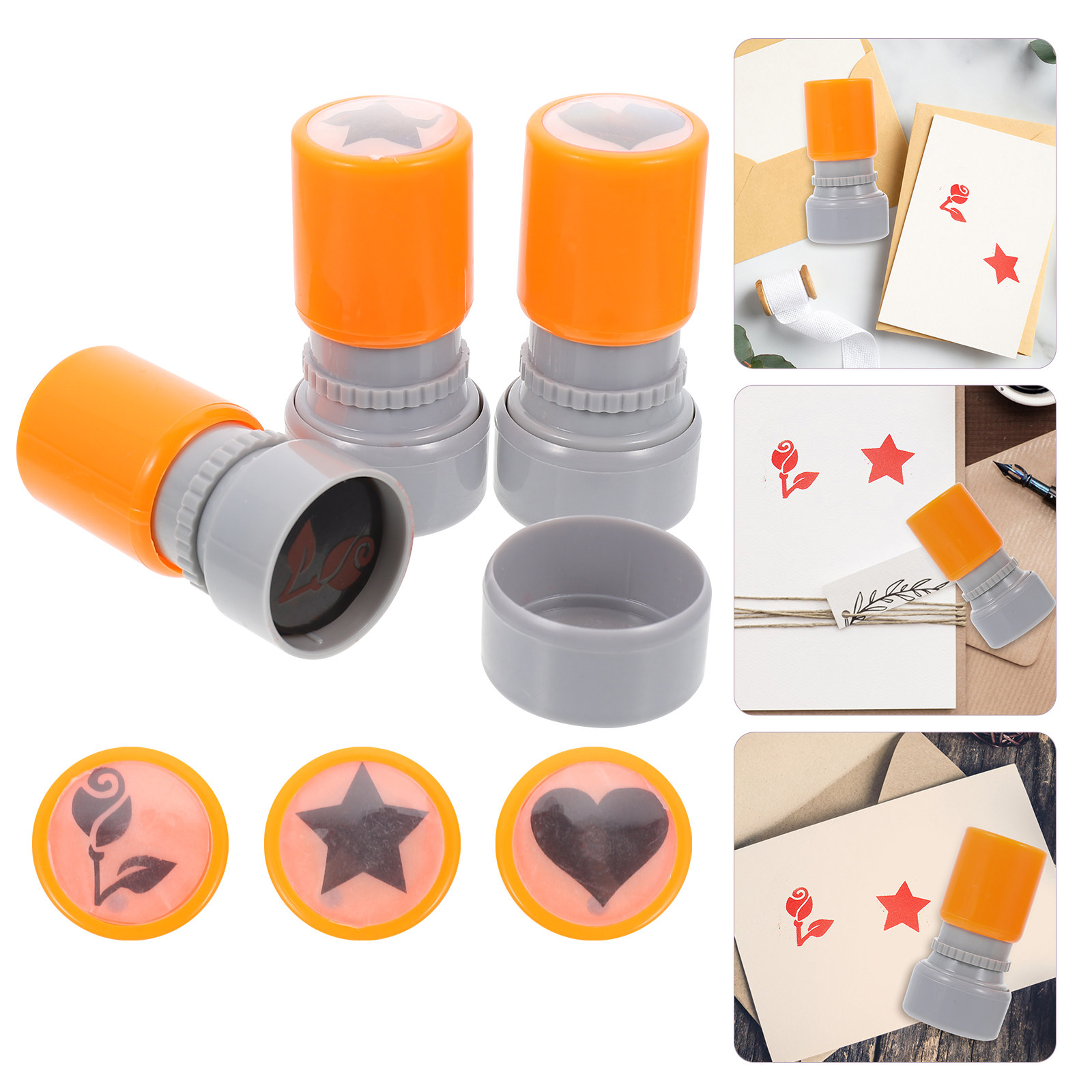 3Pcs Educational Plastic Stamp - огляд і ціна Kid Education