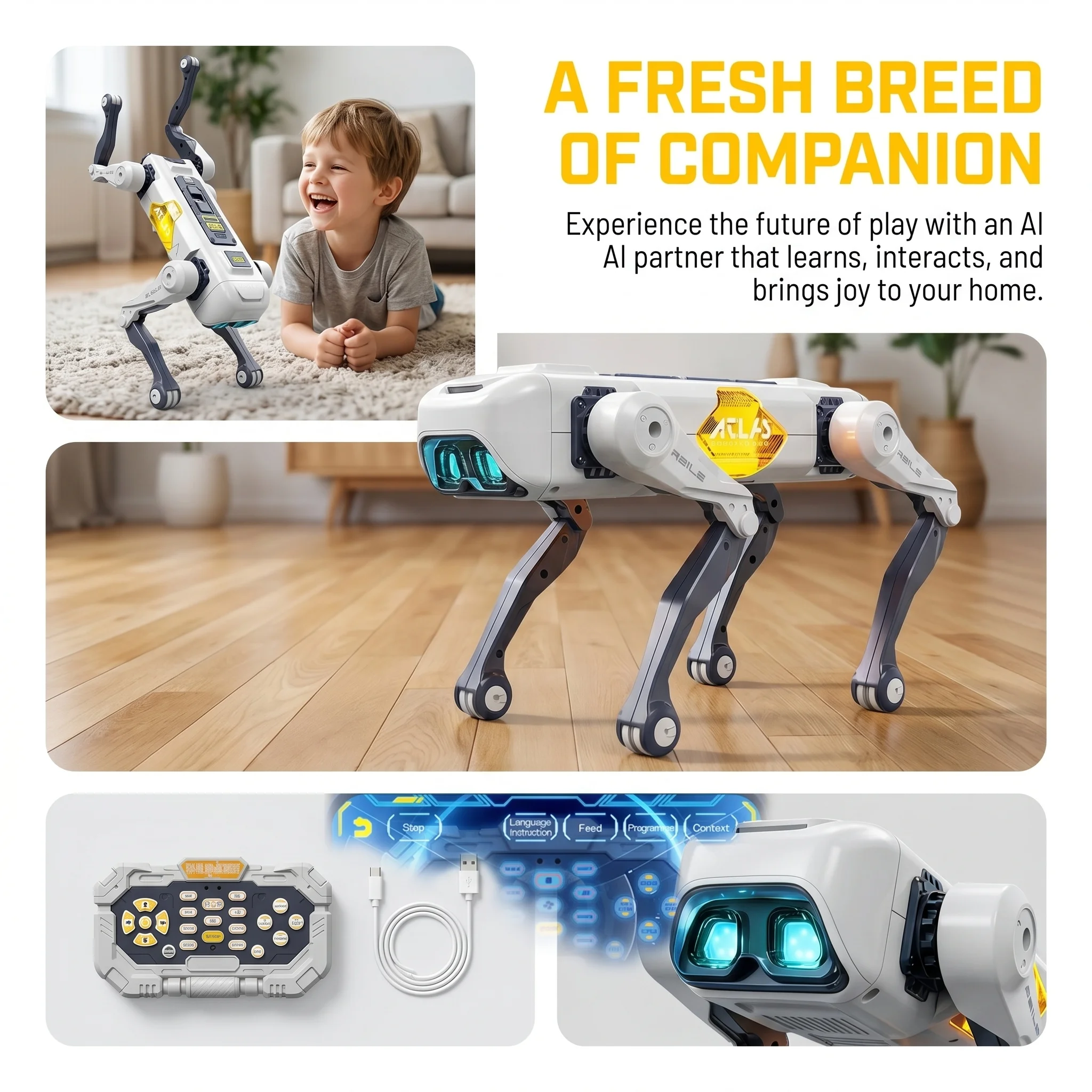 AI Smart Robot Dog, Voice & AP - огляд і ціна Kids Home Education