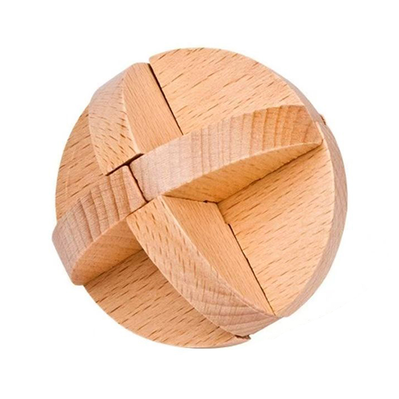 Classic Lu Ban ball Wooden Bra - огляд і ціна Game Educational For Kids Free