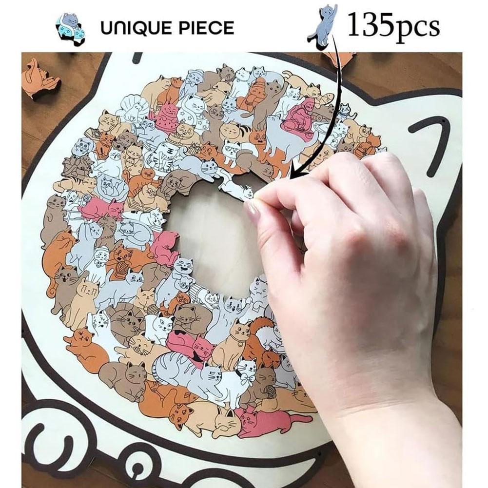 135-Piece Wooden Puzzles For A - огляд і ціна Game Educational For Kids Free